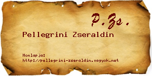Pellegrini Zseraldin névjegykártya